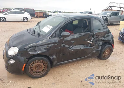 2012 Fiat 500 Pop z USA, uszkodzony, nr VIN 3C3CFFAR7CT366092